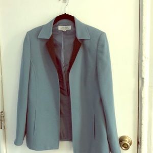 Tahari blue blazer